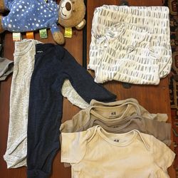 Baby Boy Clothes Bundle 9–12 Months + FREE Toy – Gently Used