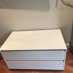 Two Drawer Storage Cabinet 