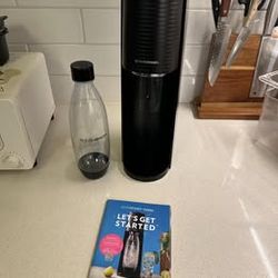 SodaStream Terra Sparkling Water Maker – Black + Bottle