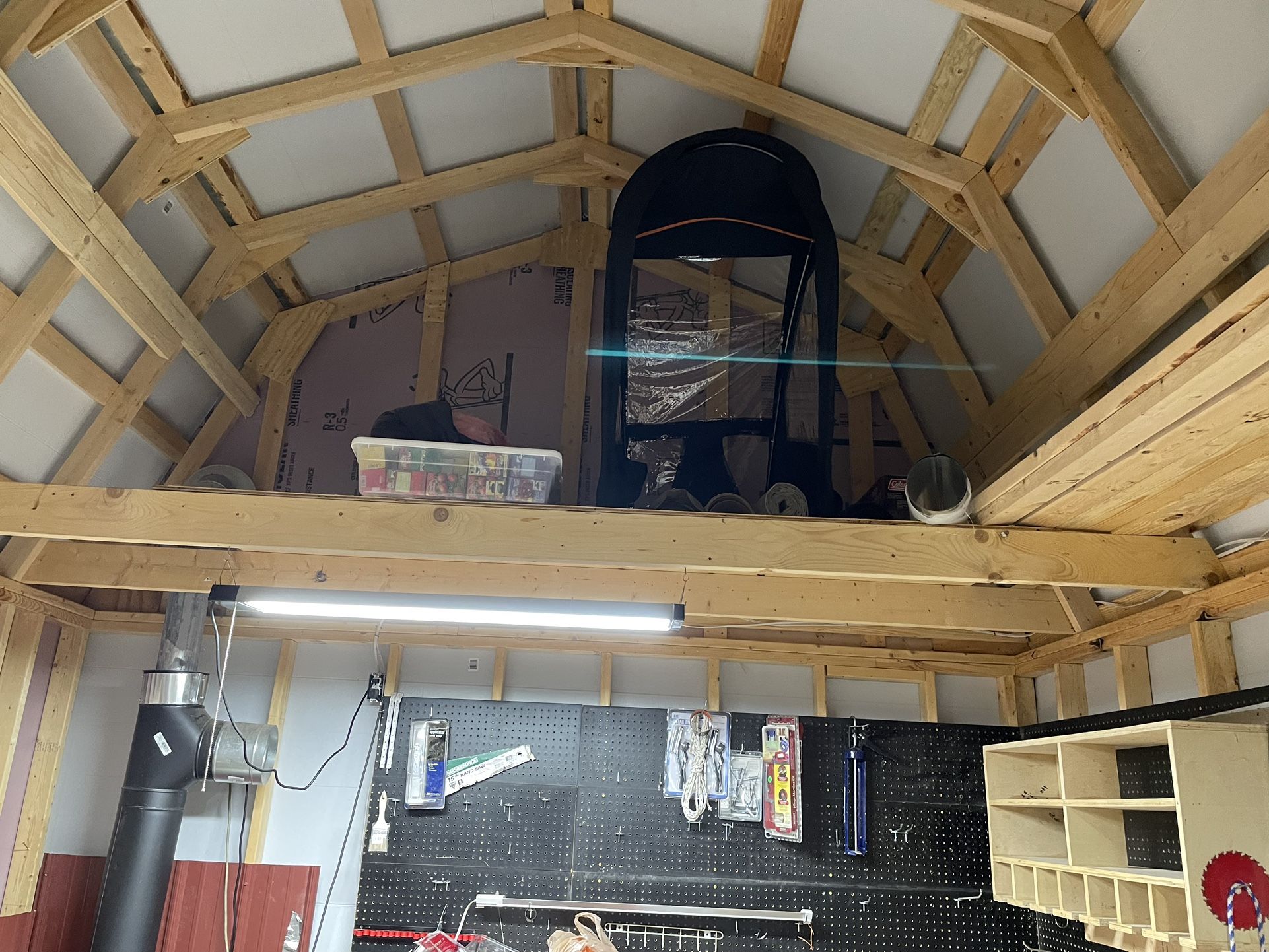 10x20 Shed With Loft