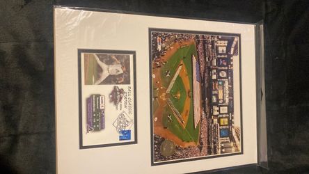 2001 World Series Fall Classic Station Matted Photo Set (OBO)