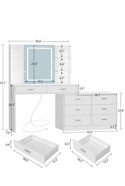 Makeup Vanity W lights