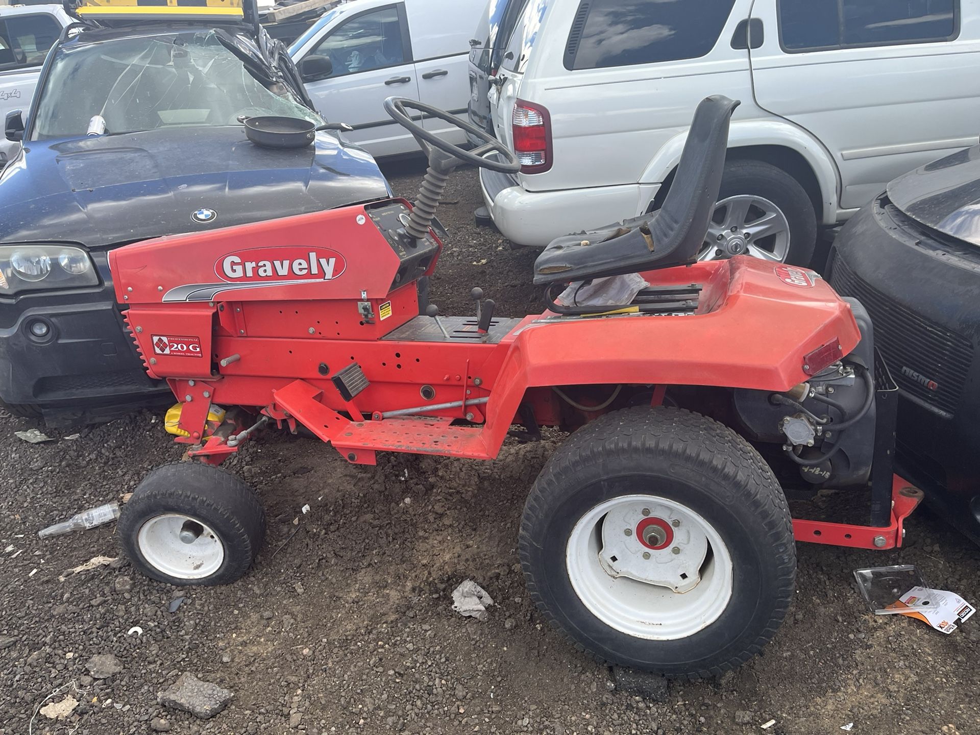 Vintage Tractor W/ Attachments For Sale