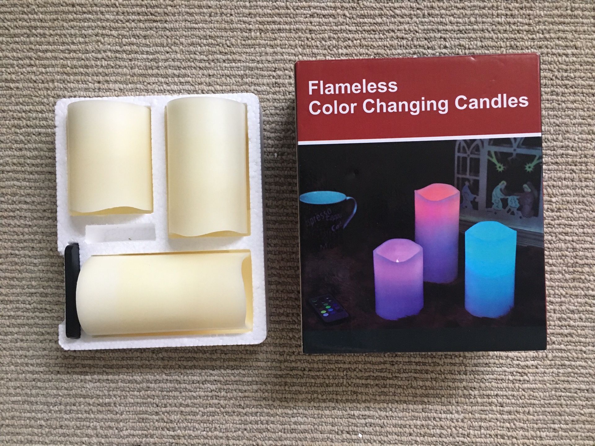 Flameless Color Changing Candles