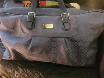Coach Signature Jacquard Large Duffle Bag