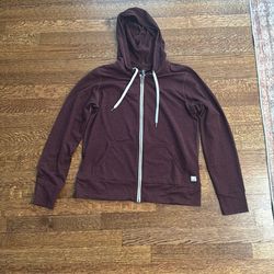 Vuori Zip Up Hoodie - Size XS