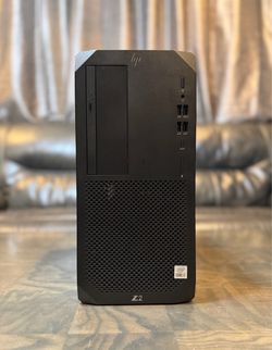 HP Z2 Tower G5 Workstation Core i7 10th gen 16GB RAM 512GB SSD Windows 11 desktop computer
