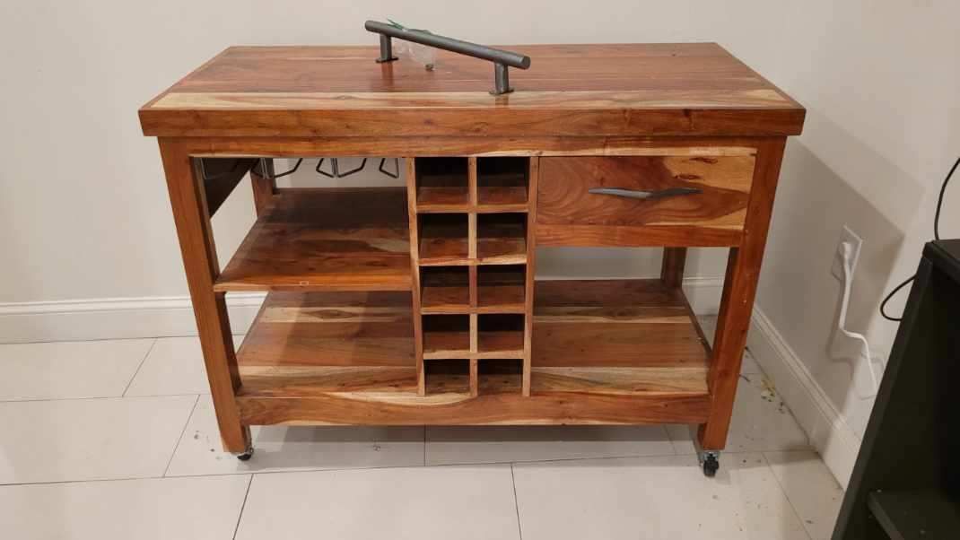 Free Kitchen Shelf With Wine Rack cabinet