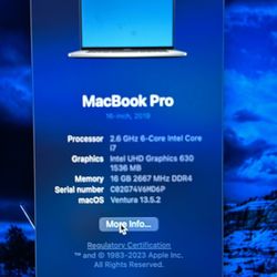 MacBook Pro - 16inch [2019] 