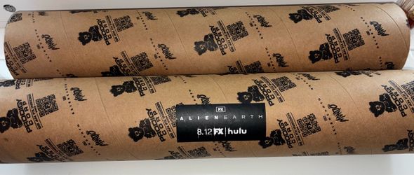 SDCC 2025 Alien: Earth Mondo Posters - 1 Open (Pam Wishbow), 1 Sealed Blind Tube