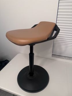 Ergonomic Saddle Seat Standing Desk Stool