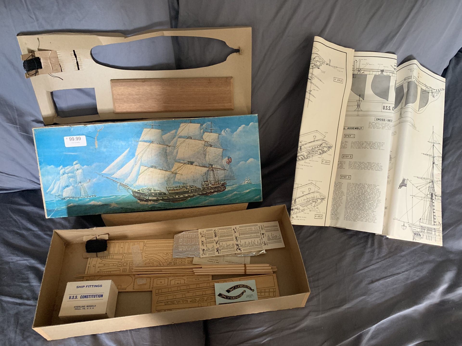 Ship wood model kit