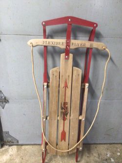 Flexible Flyer Sled