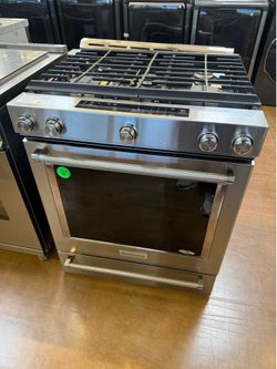 KitchenAid 30” gas range