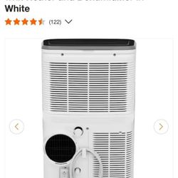 BRAND NEW‼️ 10,000 BTU Portable Air Conditioner Cools 700 Sq. Ft. with Heater and Dehumidifier in White