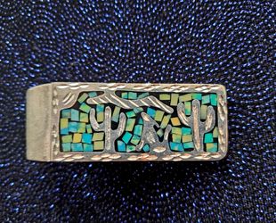 Sterling Silver Money Clip.
