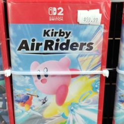 Kirby Air Riders Kirby Nintendo Switch 2 Sealed 