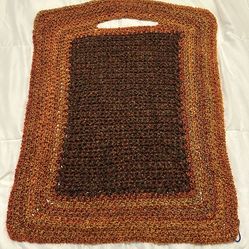 Crocheted Car Seat/Stroller Blanket/Poncho