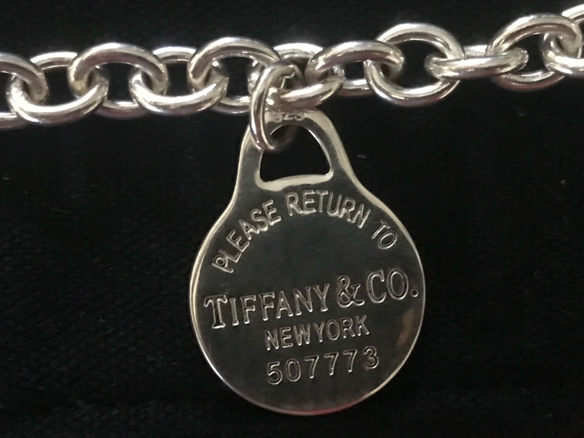 Necklace. Silver 925. Tifany.