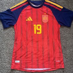 Spain Home Jersey World Cup 2026 Size M Lamine Yamal