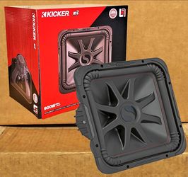 Kicker L7 Bass Speaker 15 Inch Dual Voice Coil Subwoofer 1800 Watts L7R15 45L7R154 🚨 Payment Options Available 🚨 No Credit Needed 🚨