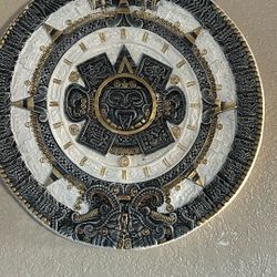 aztec calendar decor
