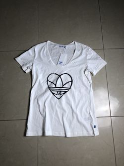 Adidas heart shirt