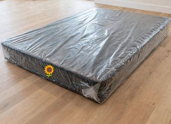 $120 Queen box-spring brand new free delivery same-day