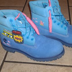 Spongebob Timberland Boots Men's 12