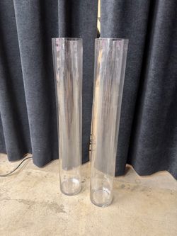 Tall Glass Vases