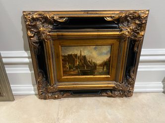 Beautifully Framed Landscape Art—Great Condition 13 x 15 Smoke free household