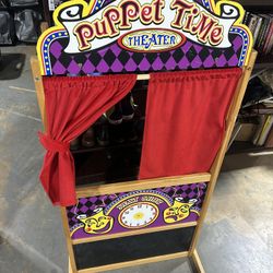 Puppet And Theatre Setup