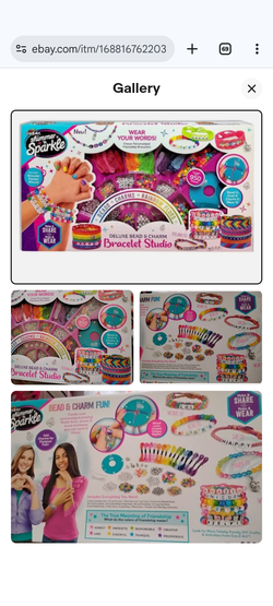 Shimmer N Sparkle Deluxe Bracelet Studio - Create Colorful Friendship Bracelets
