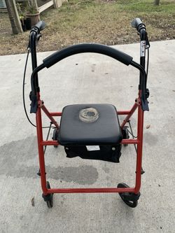 Roll Walker With Seat