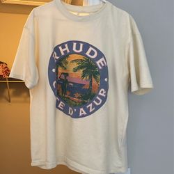 Rhude Vintage White Lago Tee