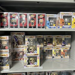 Various Anime Funko Pops