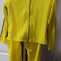 Kill Bill Halloween Junpsuit Coatume