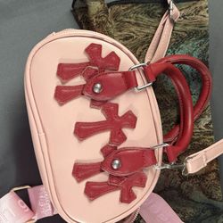 Pink And Red Mini Purse 