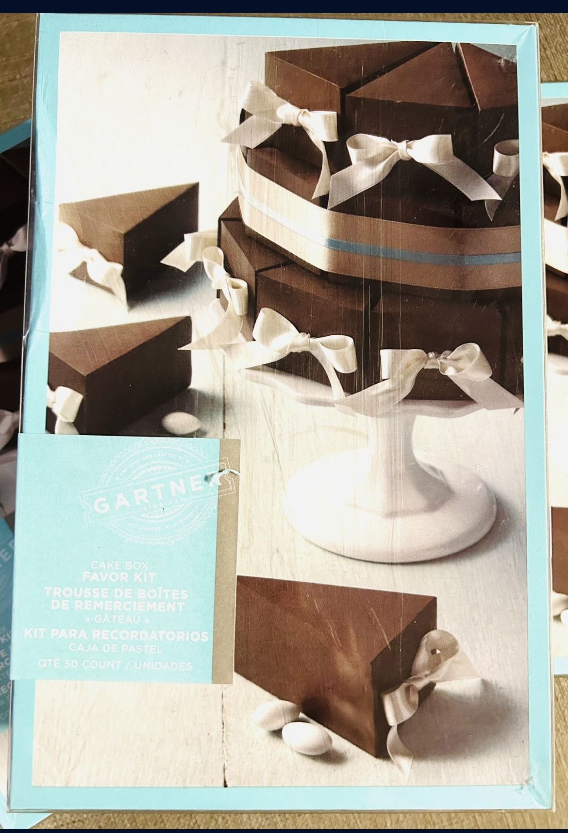 New Gartner Part Favor Cake Kit Box Holders Wedding Birthday Meetings