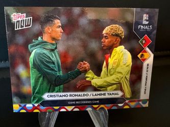 Topps Now Cristiano Ronaldo/Lamine Yamal