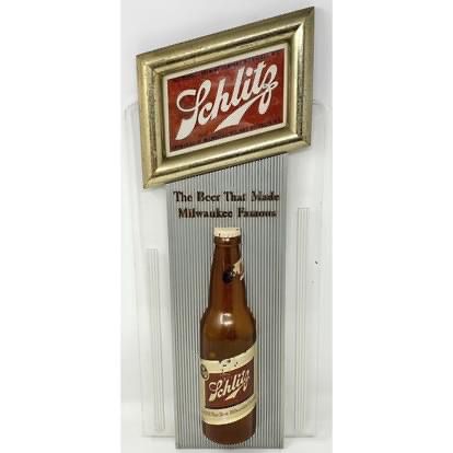 Vintage Bottle Opener Schlitz Beer Bottle Opener Vintage Beer Can Opener  Retro Beer Vintage Brewery 
