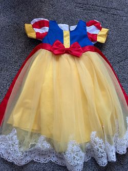 Snow White Girls Costume Dress