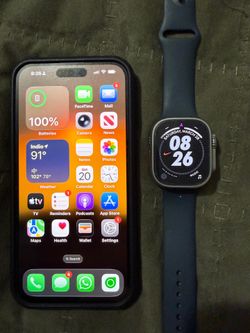 iPhone 14 Pro Max 1 TB and Apple Watch Ultra