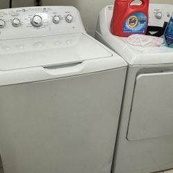 GE Washer & Dryer Set – Good Working Condition