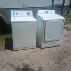 Whirlpool Washer And Dryer Working Will Test It Out For You Here The Price Is For Each 