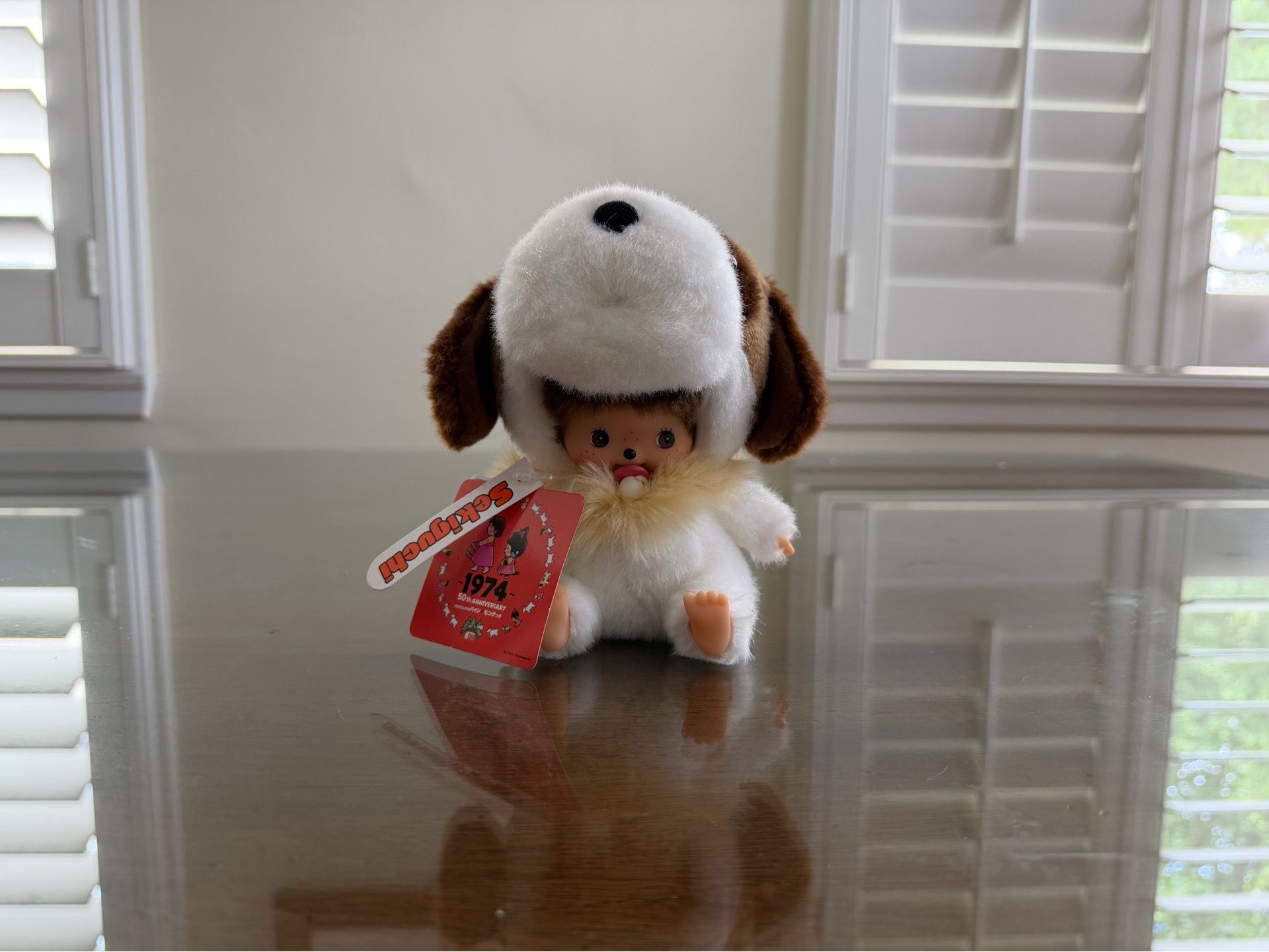 Sekiguchi Monchhichi Bebichhichi Heidi Dog Plush