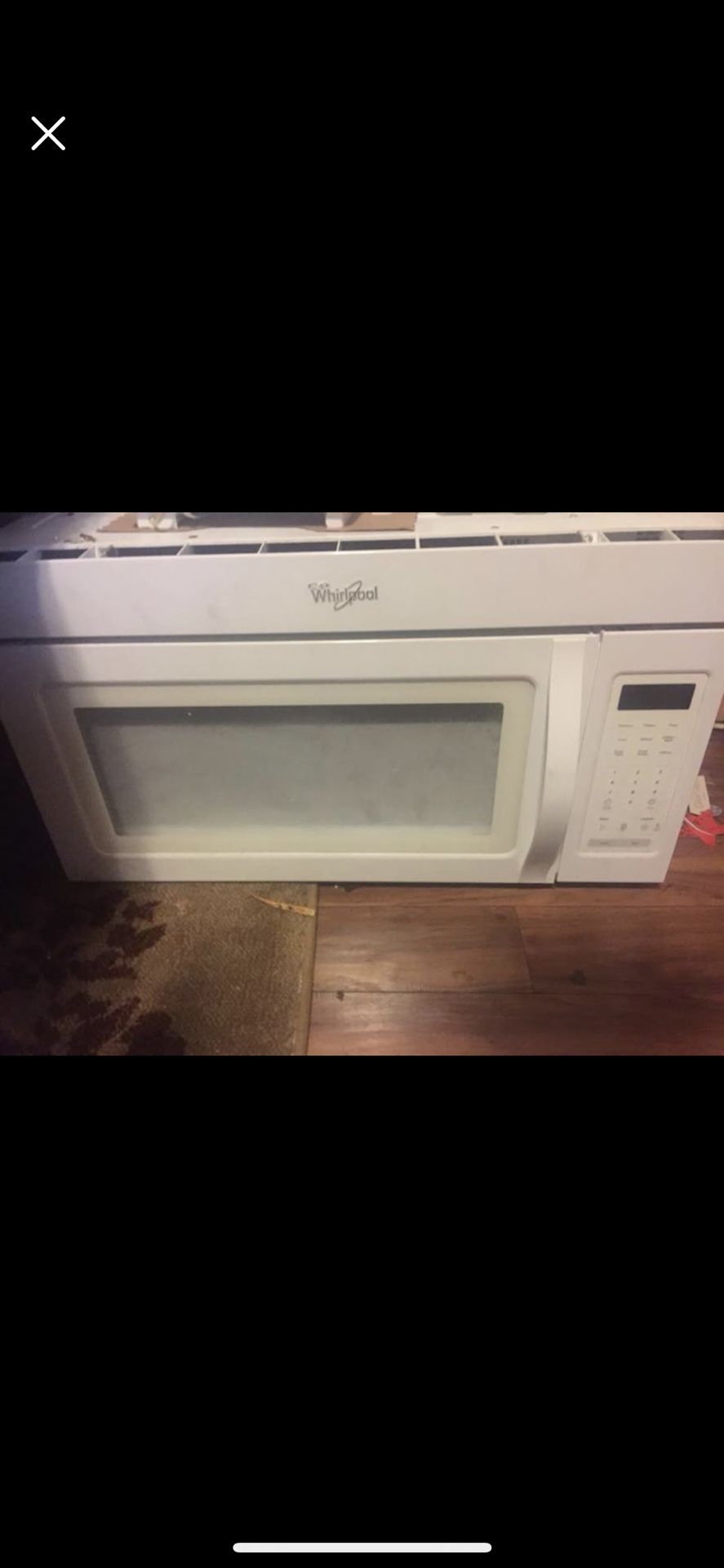 Whirlpool microwave