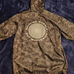 NEW Huf & Spitfire RARE Cobranded Wind Breaker 