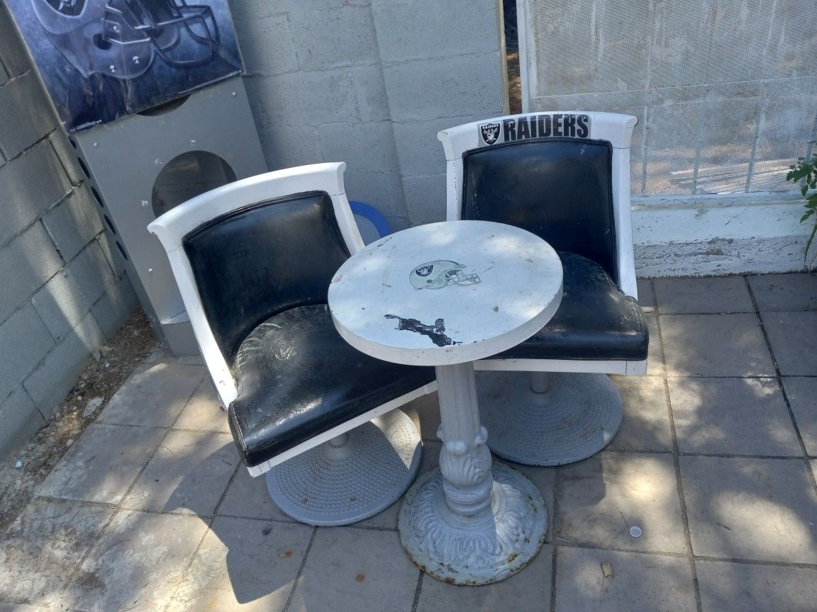 Raider Chairs And Tables