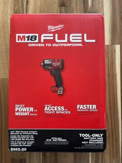 M18 FUEL Gen-2 18V Lithium-Ion Brushless Cordless Mid Torque 1/2 in. Impact Wrench w/Friction Ring